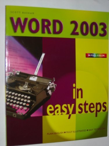 Word 2003 In Easy Steps