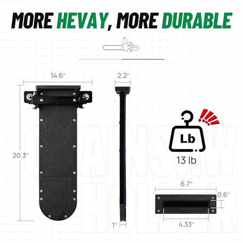 LookFox Heavy-Duty Chainsaw Holder