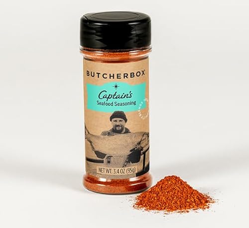 ButcherBox Captain's Seafood Seasoning, Premium Quality Blends, 3.4 oz