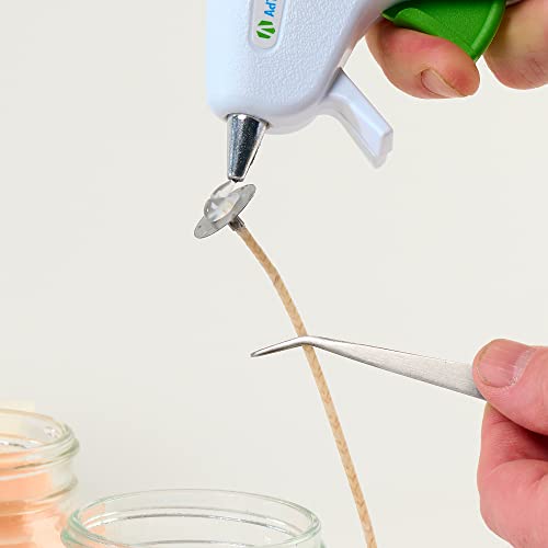 AdTech Mini Hot Glue Sticks – 50 Pack, 4" Length, Crystal Clear, Fast & Strong Bonding, Multi-Temp for High & Low Temp Glue Guns, Acid-Free