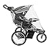 Nuby Rain Weather Shield for Jogging Stroller, Clear Stroller Cover with Storage Pocket, Only Fits Most Jogging Strollers