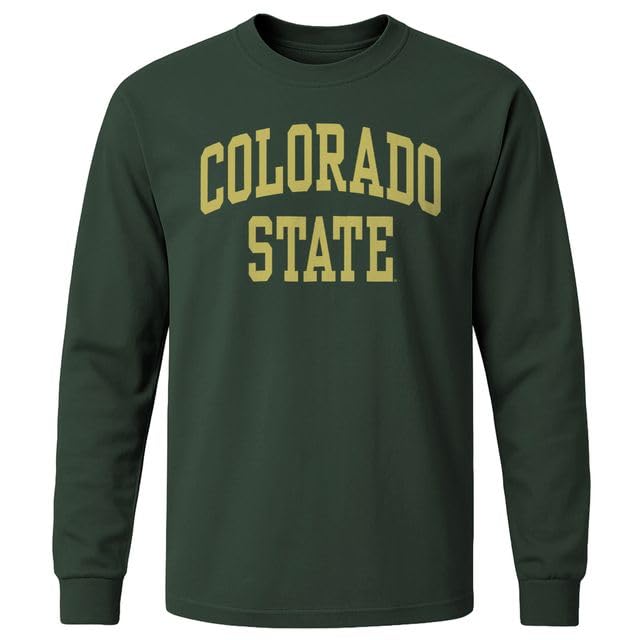 Barnesmith Mens Classic - Cotton Long Sleeve T-Shirt with Classic Logo
