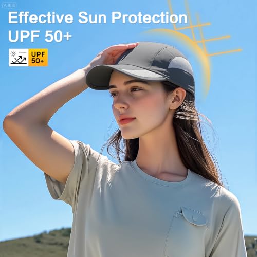 Image of HH HOFNEN Quick Dry Baseball Cap Unstructured Water Resistant Golf Hat