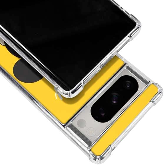 Skinit Clear Phone Case Compatible with Google Pixel 8 Pro - Officially Licensed Disney Mickey Mouse Backwards Design
