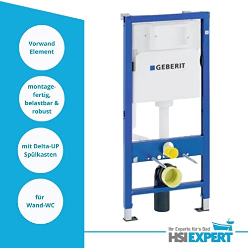 Vorwandelement + Ference WC + Drückerplatte + WC-Sitz + Delta51 – Bild 3