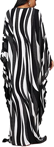 Robe caftan à manches courtes Venasha maillot de bain C-38 - 2