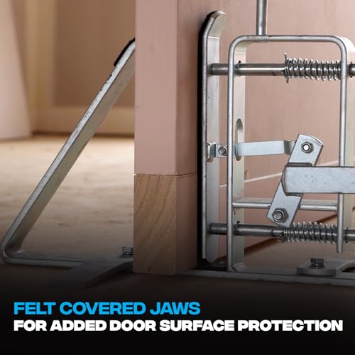 OX P200101 Pro Solid Steel Door Clamp, Multi-Colour, 49 x 30 cm