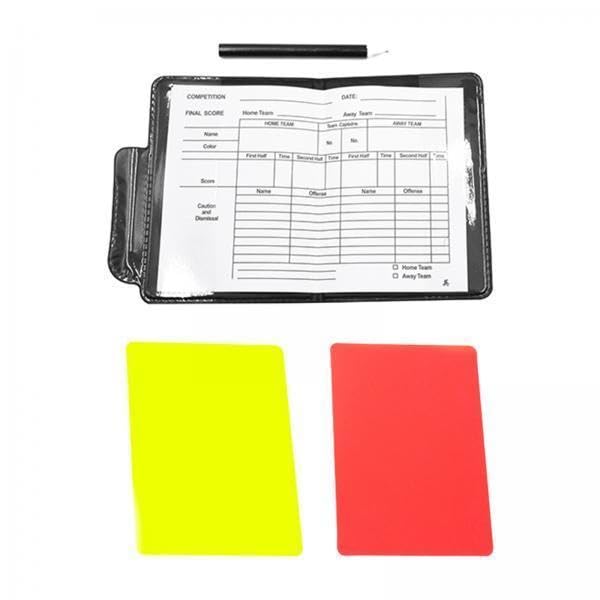 CALANDIS™ 2xSoccer Referee Card Sets with Wallet for Hockey Training Volleyball Football Style A | Training Aids | Soccer | Team Sports-image-37