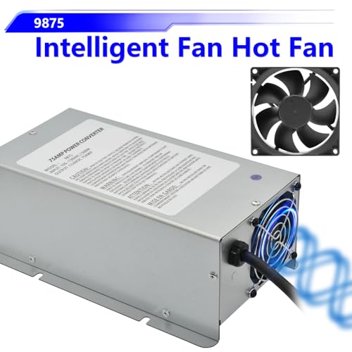 9875 75Amp Deck Mount Converter Replacement for RV Trailer Camper 9800 Series2