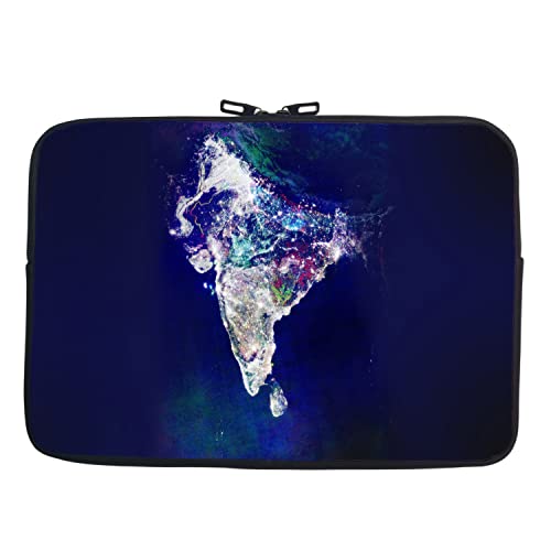 Image of TheSkinMantra Chain Laptop Sleeve Bag Compatible with Laptop /Macbooks /Chrombook /Notebook /Zbook (13.3 Inch (Chain), Beautiful India)