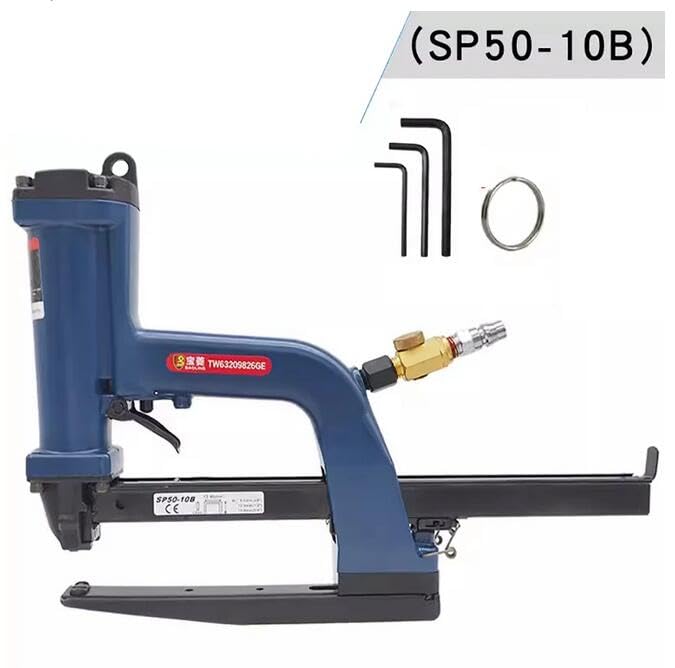 Carton Box Side Stapler Pneumatic Sealing Machine Corrugated Box Packing Stapling Machine Air Sealer Nailing Gun SP50-10B