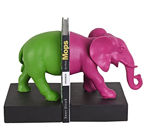 Soporte de Libro Elefante Apoyalibros Estilo Colonial Elefante Palazzo Exclusive