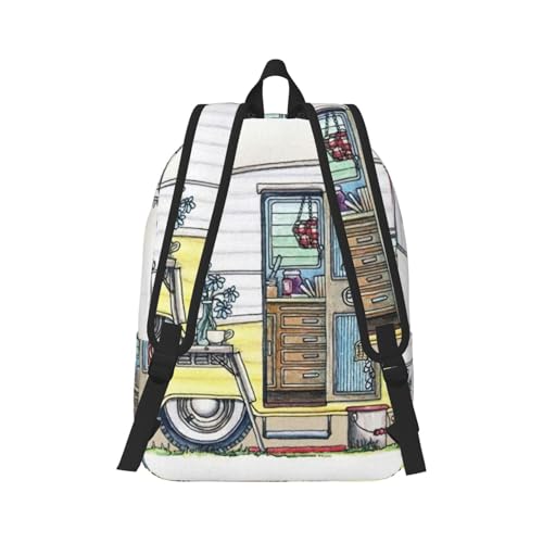 Sac à dos en toile confortable pour transporter un ordinateur de 15 pouces - 3