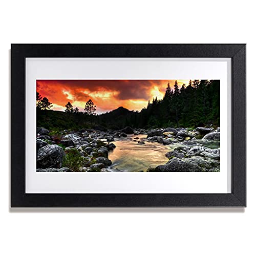 Image murale lac et nature 30x20 cm pour créer un coin de sérénité dans votre chambre