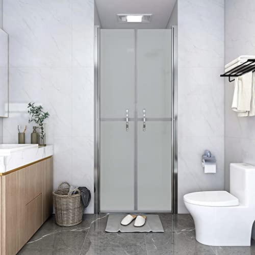 Baignoire - Paroi de douche - Porte de douche - Mat ESG - 91 x 190 cm - Pour baignoire, gain de place