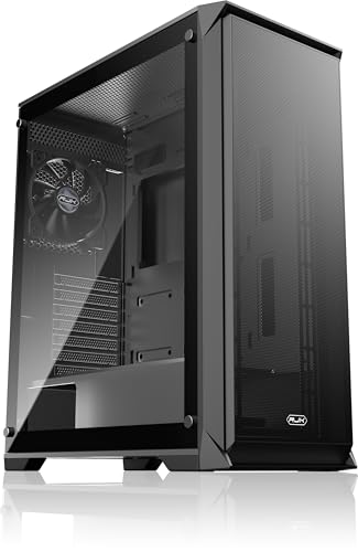 Boîtier PC RAIJINTEK Arcadia 41 Moyen Tour avec Verre Trempé et 4 Ventilateurs Inclus