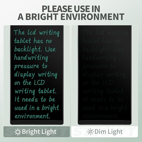 Image of LCD Writing Tablet for Adults: Mini 6.5 Inch Full Screen Reusable Digital Notepad Lightweight Portable Use for Office Study Teaching