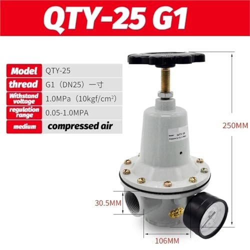 Régulateur d'air QTY-25 pour stabiliser la pression des compresseurs - 2