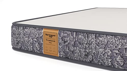 Image of Springwel Easy Truelove Pro 6 inch Pocket Spring Mattress (Size- 78x72x6 inches)