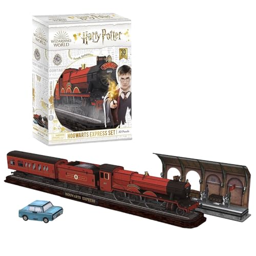 Puzzle 3D Harry Potter Hogwarts Express University Games, activité manuelle créative - 2