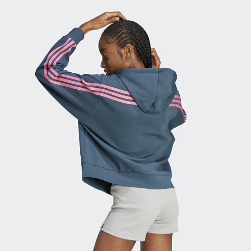adidas Women's Future Icon Three Stripes Full-zip Hoodie3