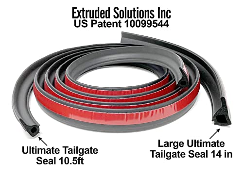 Ultimate Tailgate Seal with Taper Seal for GMC Sierra with MultiPro Tailgate and Chevrolet Silverado with Multi-Flex Tailgate