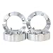 4 QTY ATV Wheel Spacers 4" (2 inch Per Side) fits all 4x156 bolt patterns - Yamaha Polaris Ranger Sportsman RZR Predator YFM660 YFM700 Raptor Banshee