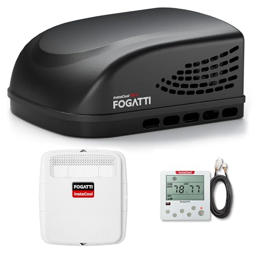 FOGATTI RV Air Conditioner 15K BTU with Heat Strip,...