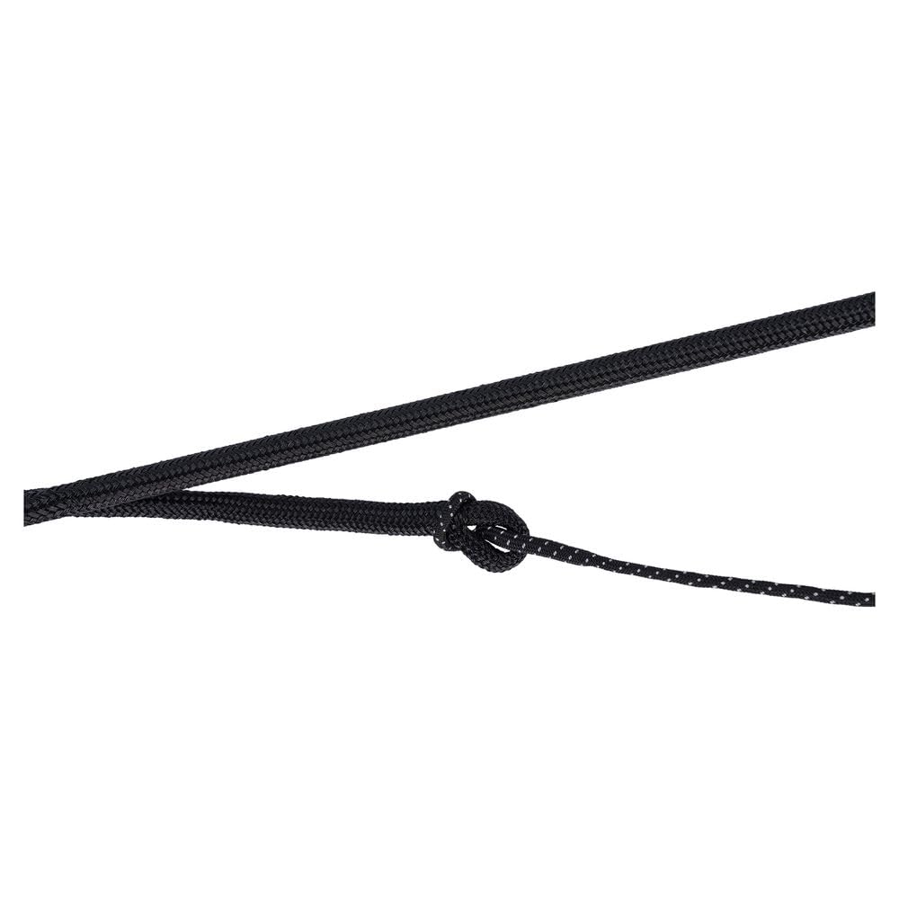 Perri's Cotton Lunge Line/Snap, Black, 30-Feet