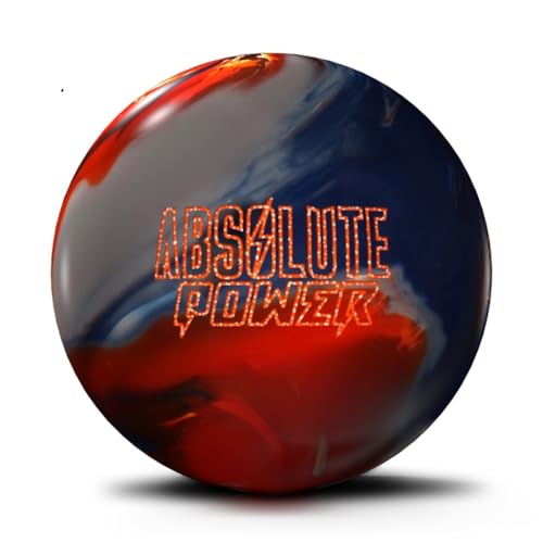 Bowlerstore Products Storm PRE-DRILLED Absolute Power Bowling Ball- Berry/Tangelo/Steel 14lbs