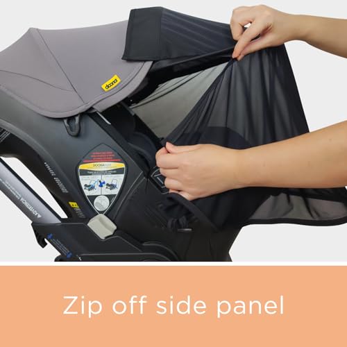Doona Sunshade Extension | Doona Accessories Stroller for Summer | Car Seat Cover Attachment for Sun Protection | Carseat Canopy for Baby Sun Shade Extender | Also Compatible with Carseat by liuliuby - Image 4