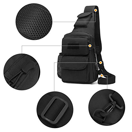 Baigio Tactical Chest Sling Bag Crossbody Pack One Strap Shoulder Backpack #TOP4