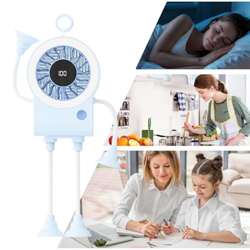 Mini ventilador ajustable de 5 modos y dimensiones compactas para llevar contigo 6