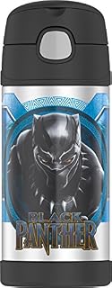 Thermos F4018BPM6 Funtainer 12 Ounce Bottle, Black Panther