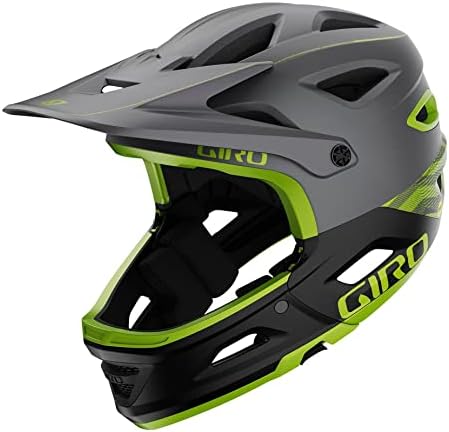 Giro Switchblade MIPS Mountain Bike Helmet - Matte Metallic Black/Ano Lime Medium
