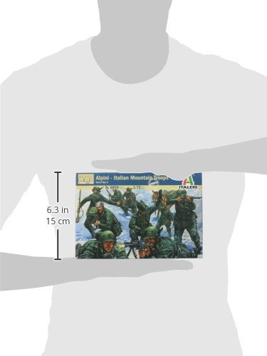 Italeri 6059S - Italian Mountain Troops Alpini - 2nd World War, Unlackiert