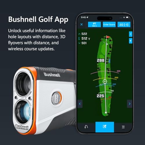 Golf Rangefinder with Slope and Vibration