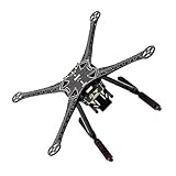 Droni con telaio quadricottero in fibra da 500 mm / 527 mm per ispezione industriale e reg...