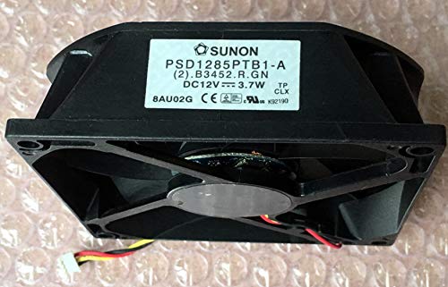 For SUNON PSD1285PTB1-A (2).B3452.R.GN 12V 3.7W projector cooling fan