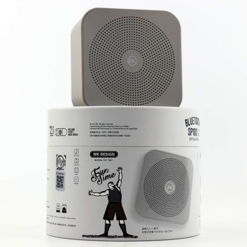 Image of WK LIFE BORN TO LIVE- SP100 Portable & Party's Bluetooth Speaker- White