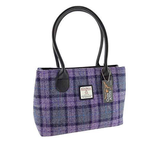 Sac à Main Harris Tweed Authentique pour Femmes Sac Classique LB1003 Col 89 en Laine Éossaise