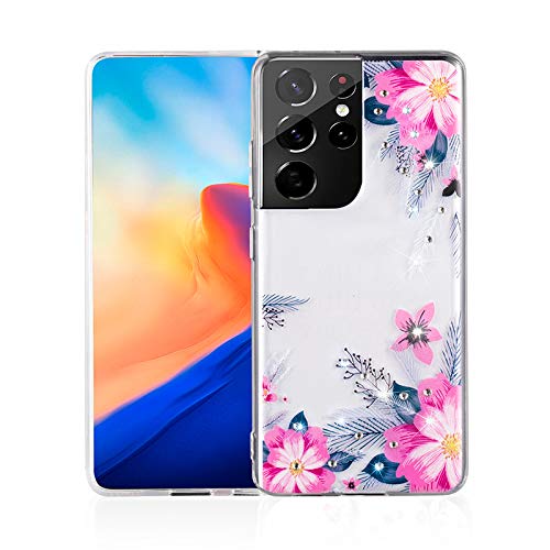 Arbuda Flower Diamond Printed Designer 2mm Soft TPU Fancy Back Case Cover for Samsung Galaxy S20 FE - Transparent Pink Flower (B08W1SW4K7) Amazon Price History, Amazon Price Tracker