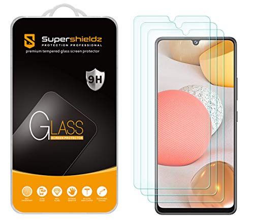 Supershieldz (3 Pack) Designed for Samsung Galaxy A42 5G Tempered Glass Screen Protector Anti Scratch Bubble Free