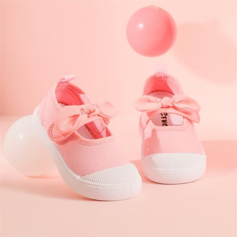 Kids Girl Fashion Bowknot Casual Shoes for School Walking Dancing Garden2