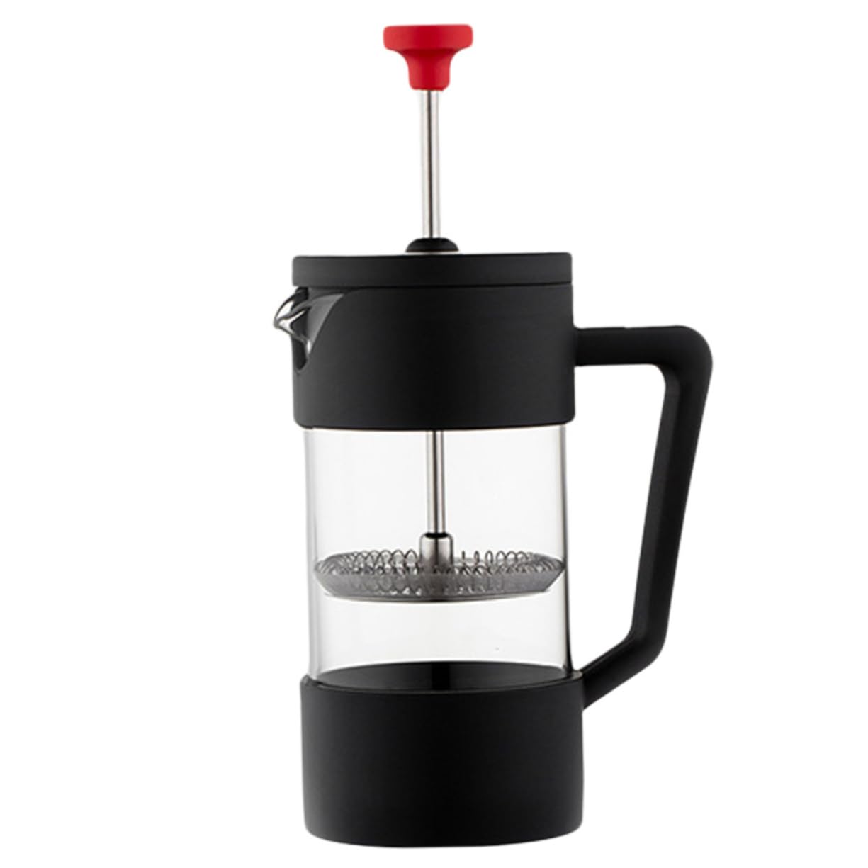 OHPHCALL Coffee Kettle Manual Press Coffee Maker Tea Infuser with Filtration for Hot Cold Beverages for Home Office