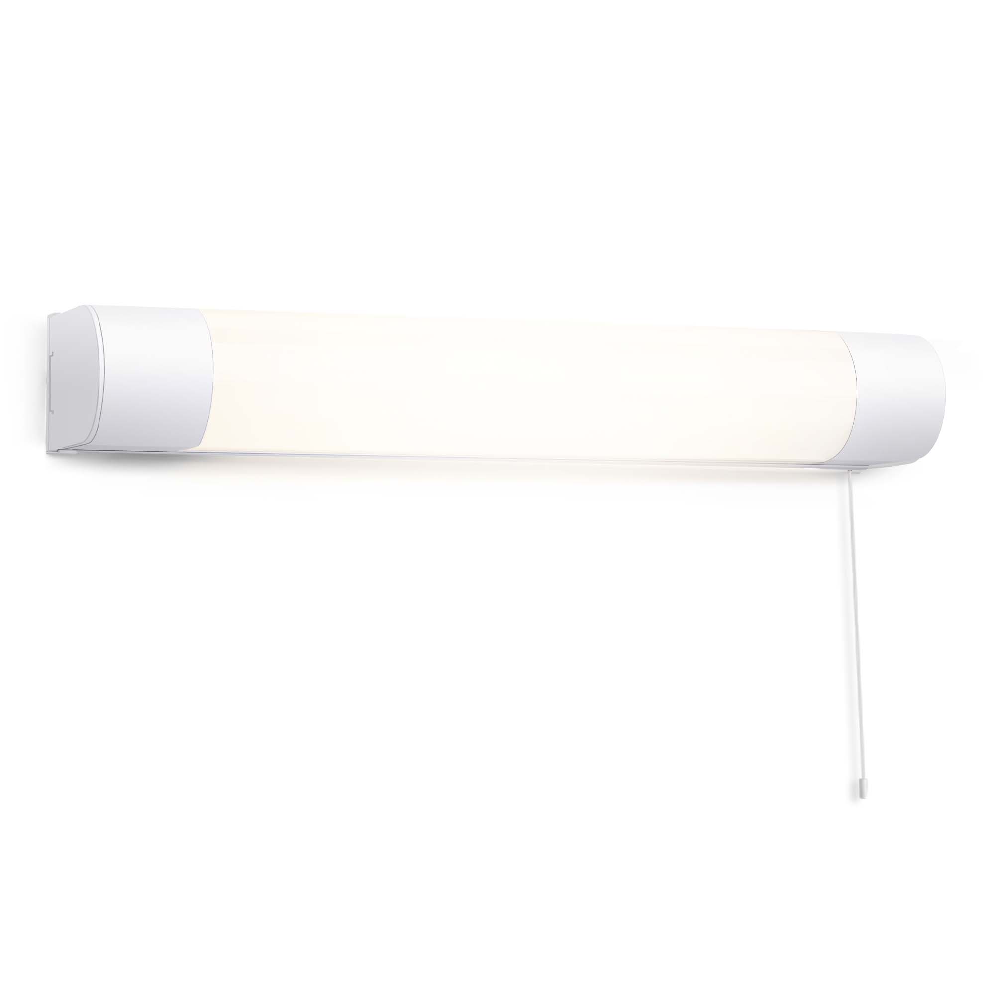 IMVSINCERE LED Wall Lights 6W Mirror Light with Shaver Socket,4000k Bathroom Mirror Lighting Pull Cord Switch,IP44 43CM 500LM Shaver Lights for Bathroom Hotel Toilet Shower Room - Image 2