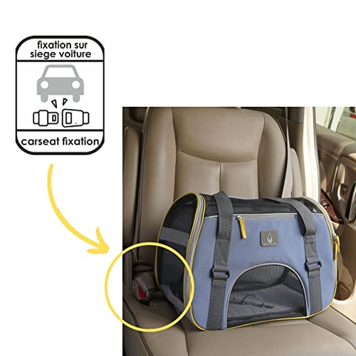 Zu&lu - Borsa trasportino rigida per animali Alor