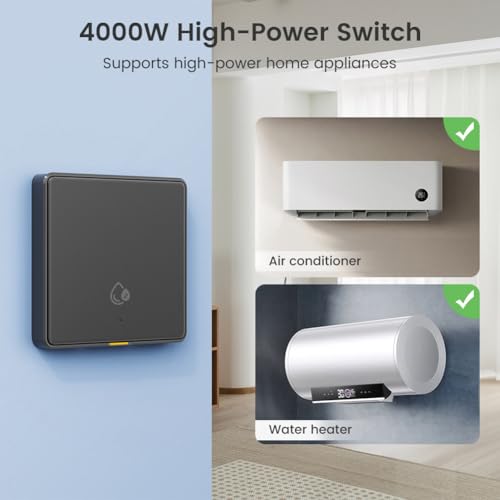 Interrupteur connecté RF433 pour allumer le chauffe-eau à distance