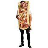 RUMAOZIA Disfraz de taco para adultos, divertido disfraz de comida, sombrero de taco, disfraz de tortilla de burritos mexicanos, disfraz formal de Halloween
