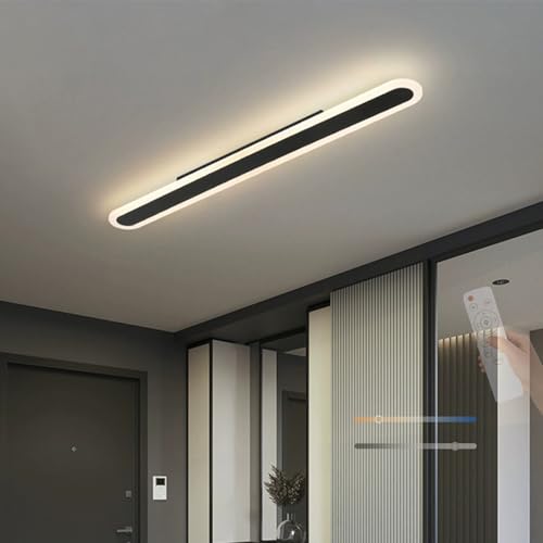 Lampe de plafond ultra fin pour chambre et salon moderne à intensité variable